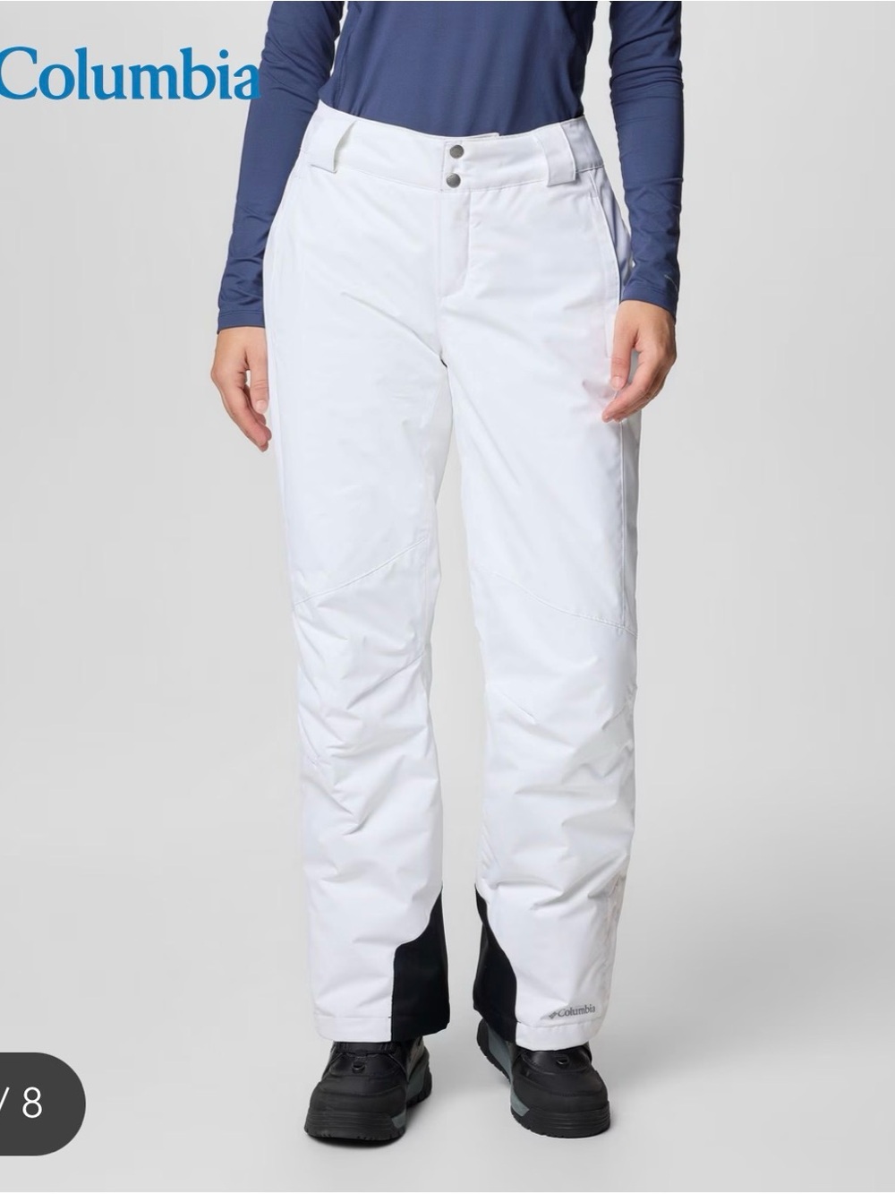 Columbia White Ski Pants - Women's Bugaboo II Pants